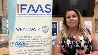 IFAAS Delegate Testimonial - Dr. H. Vincent | Australia
