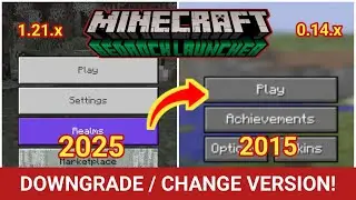 Beginilah Cara Mudah Mengganti Versi Minecraft Bedrock