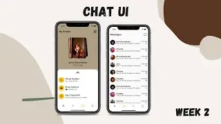 Flutter Chat App UI || Week 2
