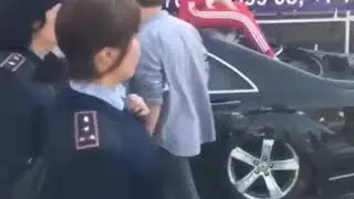 Авария на Медео (Car accident on Medeo)