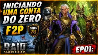 COMEÇANDO UMA CONTA DO ZERO F2P! | EP. 01 | RAID: SHADOW LEGENDS