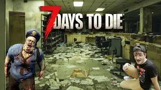 A Massacre at the Police Station - 7 Days to Die