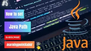 How to set java path