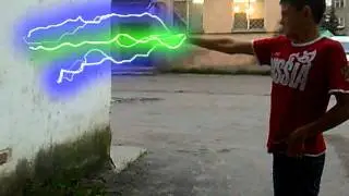 Эффект молнии и шлейфа