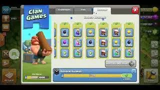 CLASH OF CLANS CLAN GAMES  MARCH 2018 . WHICH REWARDS TO CHOOSE.