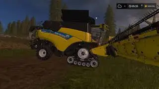 Farming simulator 17.  Panen gandum