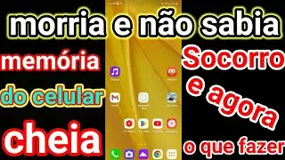 memória do celular cheia como resolve esse problema muito rápido vêm comigo.