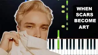 Gatton - When Scars Become Art (Piano Tutorial)