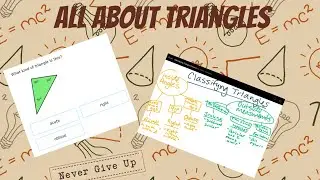 Different types of triangles | Math hack