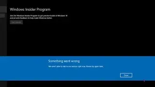 Something went wrong | we aren't able to talk to our service right now  Please try again later.