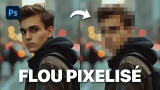 Tuto Photoshop : Comment faire un flou pixelisé ?