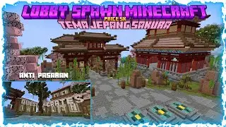 LOBBY SPAWN MINECRAFT JAPAN SAKURA | LINK DI DESKRIPSI