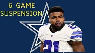 NEWS ALERT: Cowboys Star Ezekiel Elliott Suspended for 6 Games
