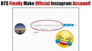 BTS Members Finally Make Official Instagram Account With Unique Name!