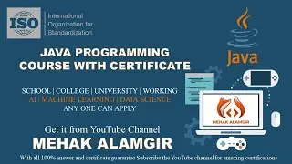 Java Programming Course With Certificate / Advanced Java Quiz Questions and Answers