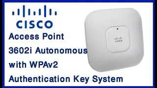 Cisco Access Point 3602i Autonomous with WPAv2 Authentication Key System for Asa Technology