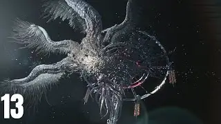Eve floats in space with Alpha Naytiba DEMOGORGON | Stellar Blade Gameplay Pt.13