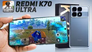 Redmi K70 Ultra : BGMI Test with FPS Meter 🔥