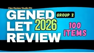 GENERAL EDUCATION 2026 LET REVIEW MASTERY DRILLS UPDATED GROUP 2 - 100 ITEMS THE ACTUAL TEST