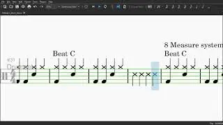 Melody's Drum lesson