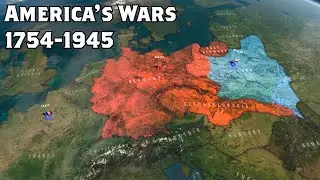 America's Wars 1754-1945: Animated Battle Map