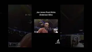Jon Jones Front Kicks Anderson Silva in the FACE #jonjones #andersonsilva #frontkick #ufc4knockouts