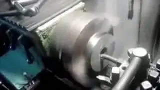 Установка платы на токарный станок
