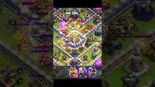 combo of super archer nd super wizard with blimp attack th 15 coc