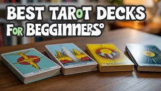 My TOP 5 MUST-HAVE Tarot decks for BEGINNERS!💯