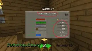 Survivalcraft 2: Episode 30, leveling up to 20