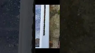 comment installer grille aération. menuiserie PVC pour débutants.