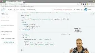 III. Using Conditionals and Rendering Lists. 8. Using an Alternative v for Syntax