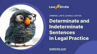Determinate and Indeterminate Sentences in Legal Practice - Essay Example