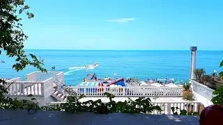 АДЛЕР песчаный ПЛЯЖ.ОТЕЛЬ ФЛАМИНГО. ПЕРЕЕЗЖАЕМ в  другой номер.