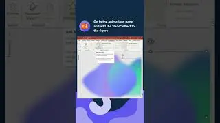 Create a background gradient animation in PowerPoint #shorts