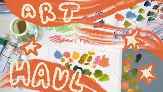 I'm back! - Art Haul