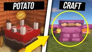 Create mod. A subscriber made a KARTOFAN CRAFT addon for me! 1.16.5-1.18.2 (minecraft java edition)