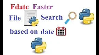 Fdate: Python program to search a file using Creation and Modification date.