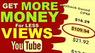 New Youtube CPM 100% Working || How To Cpm Work On Youtube 2022 || Increase Youtube Revenue