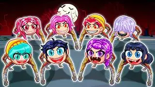 😱 8 Baby Plushies Said GOOGOOGAGA at 3AM and Started Moving | Kpop Blox