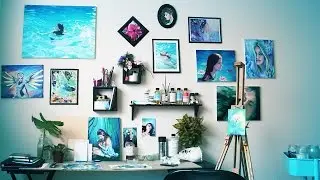 Art Studio Tour | My Workspace | 2016