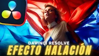 Efecto Halación GRATIS en Davinci Resolve 19 | Tutorial