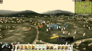Shogun 2 Total war online commentary battle 2v2 HM vs