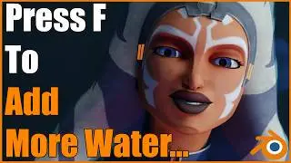 Press F To Add Water | Learning fluid dynamics in blender 4.1