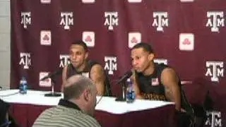 A&M-Baylor Postgame: Curtis Jarrells and Henry Dugat