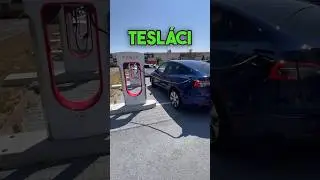 Řidiči Tesly zvládají vše, včetně nabíjení a tažení vozíku