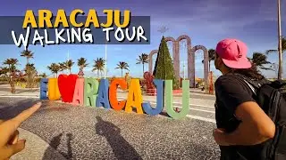 Primeiras impressões de Aracaju, Sergipe 2024 | Nosso Walking tour - passeio virtual 【4K 60fps】