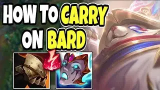 Challenger bard shows you TWO HOURS OF CARRYING ON BARD - Challenger support commentary