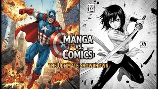 📖 Manga vs  Comics  What's the REAL Difference  🤔