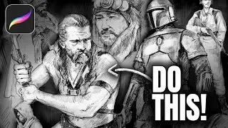 How to Draw from Imagination? - Procreate Drawing